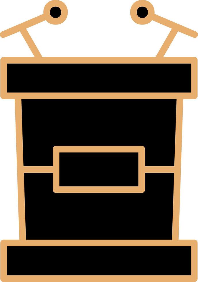 Tribune Vector Icon