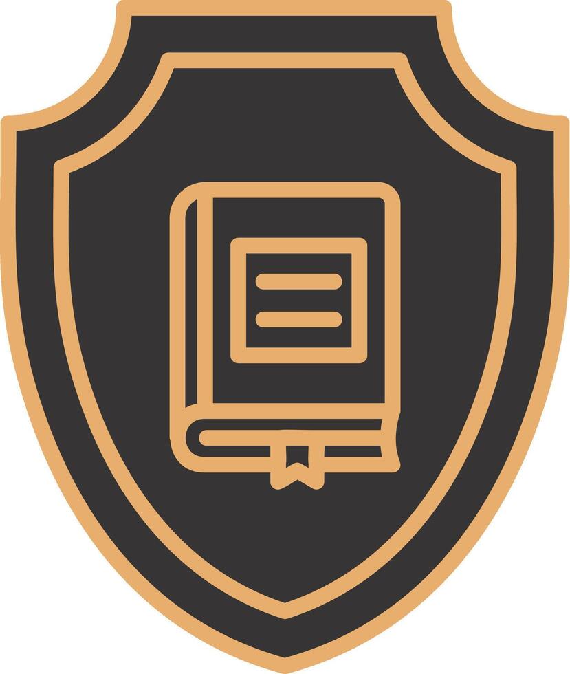 Protect Book Vector Icon