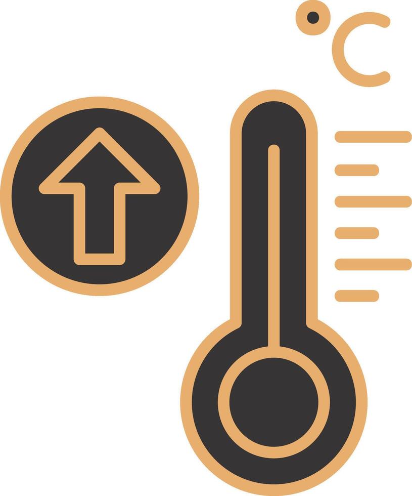 High Temperature Vector Icon