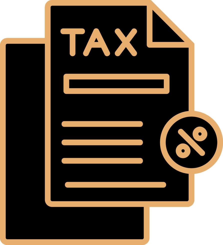 Tax Discount Vector Icon