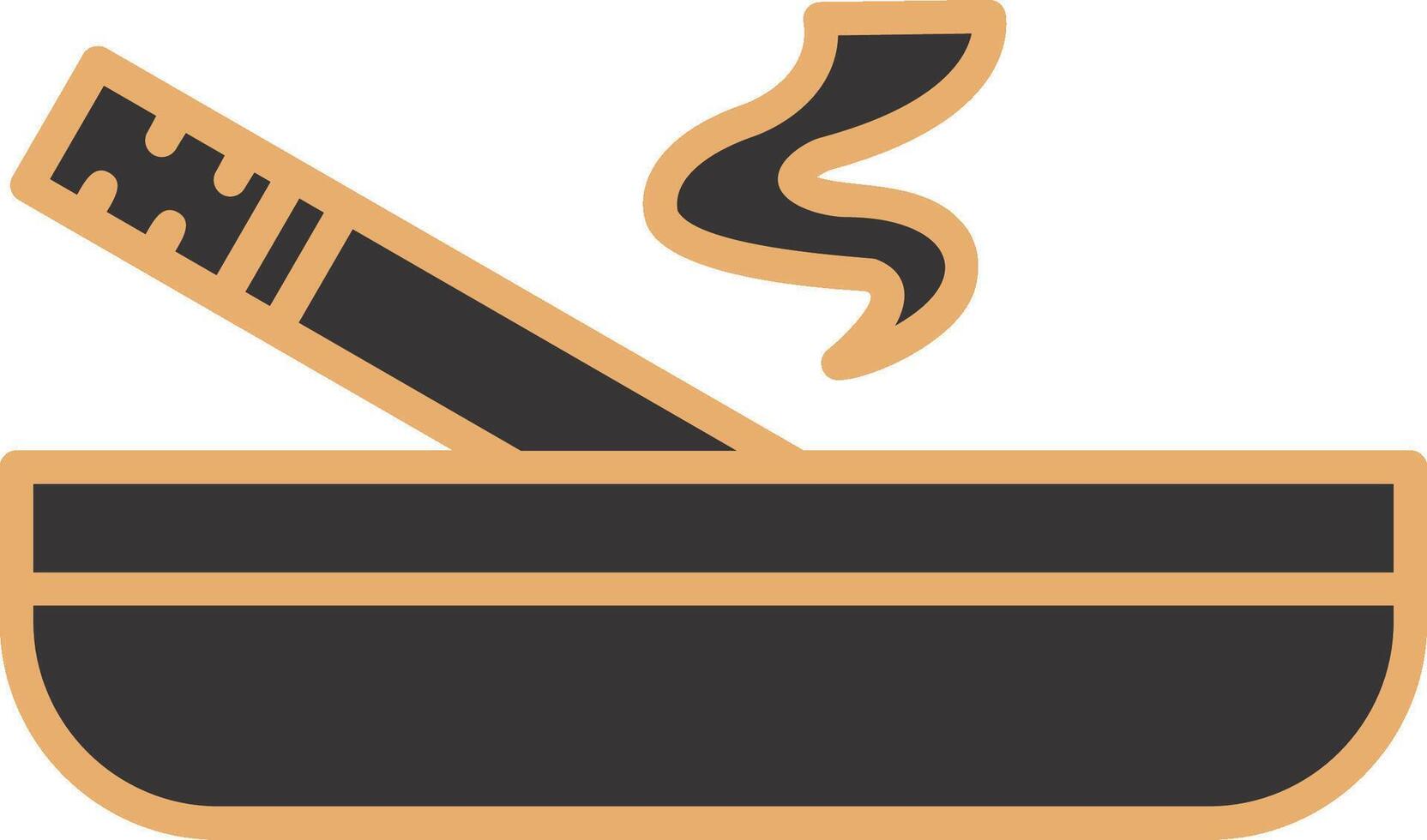 Ashtray Vector Icon