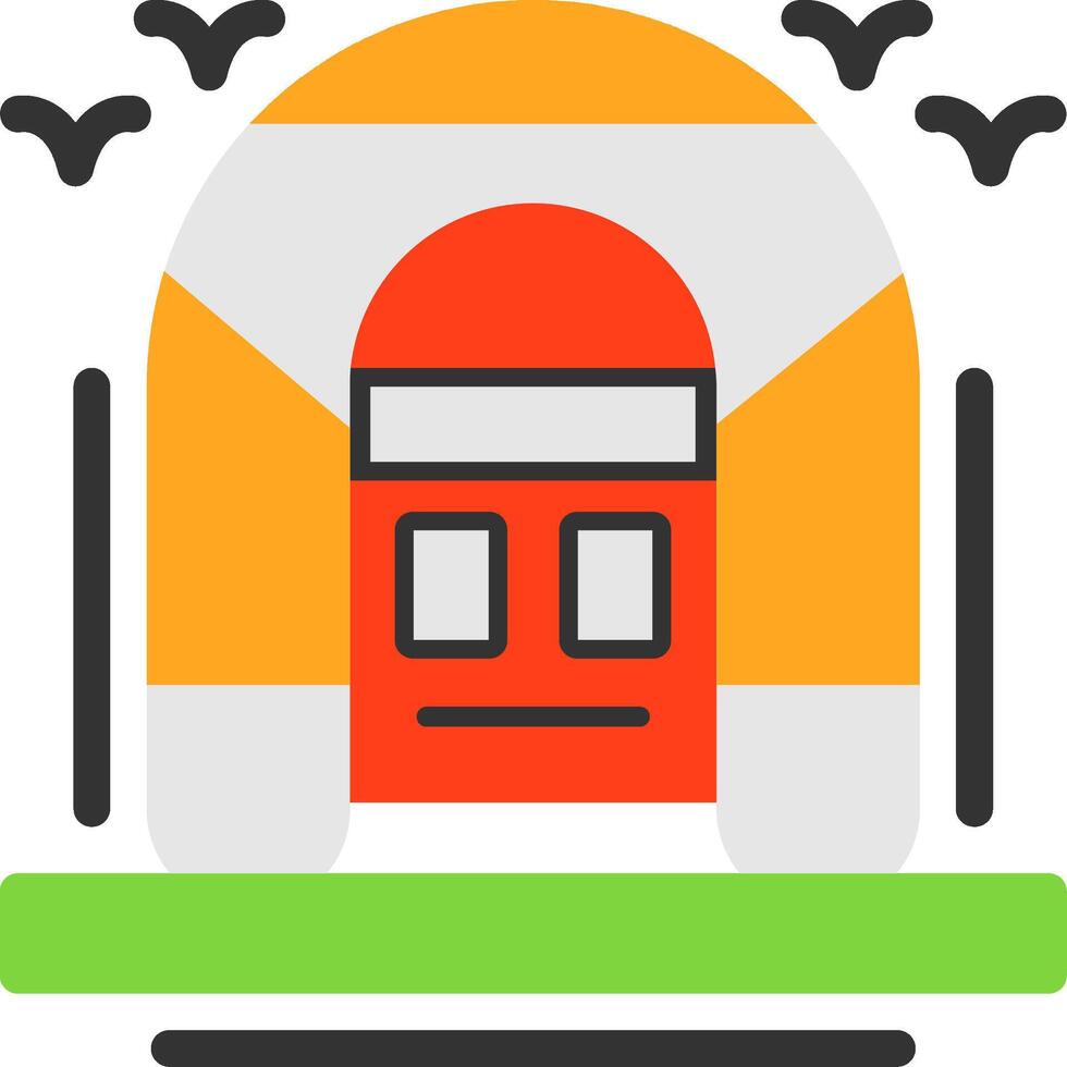 Lifeboat Flat Icon vector