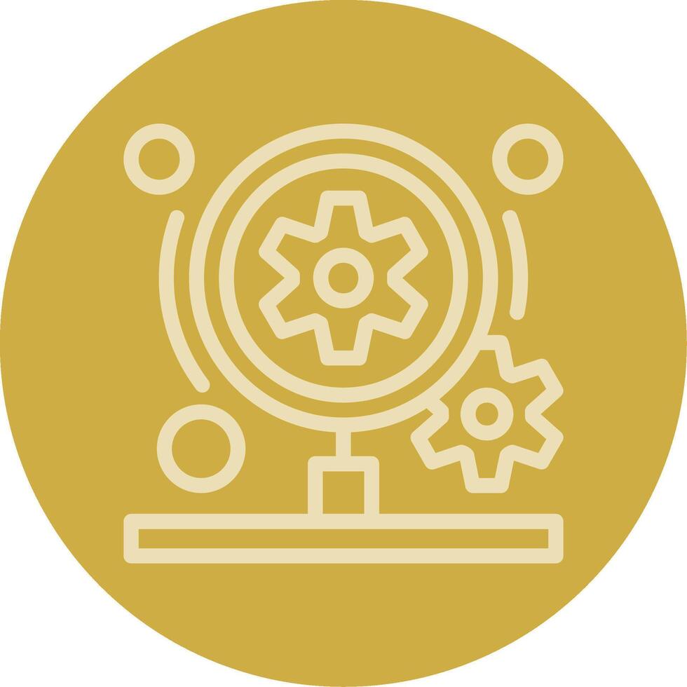 SEO tools Line Multi color Icon vector