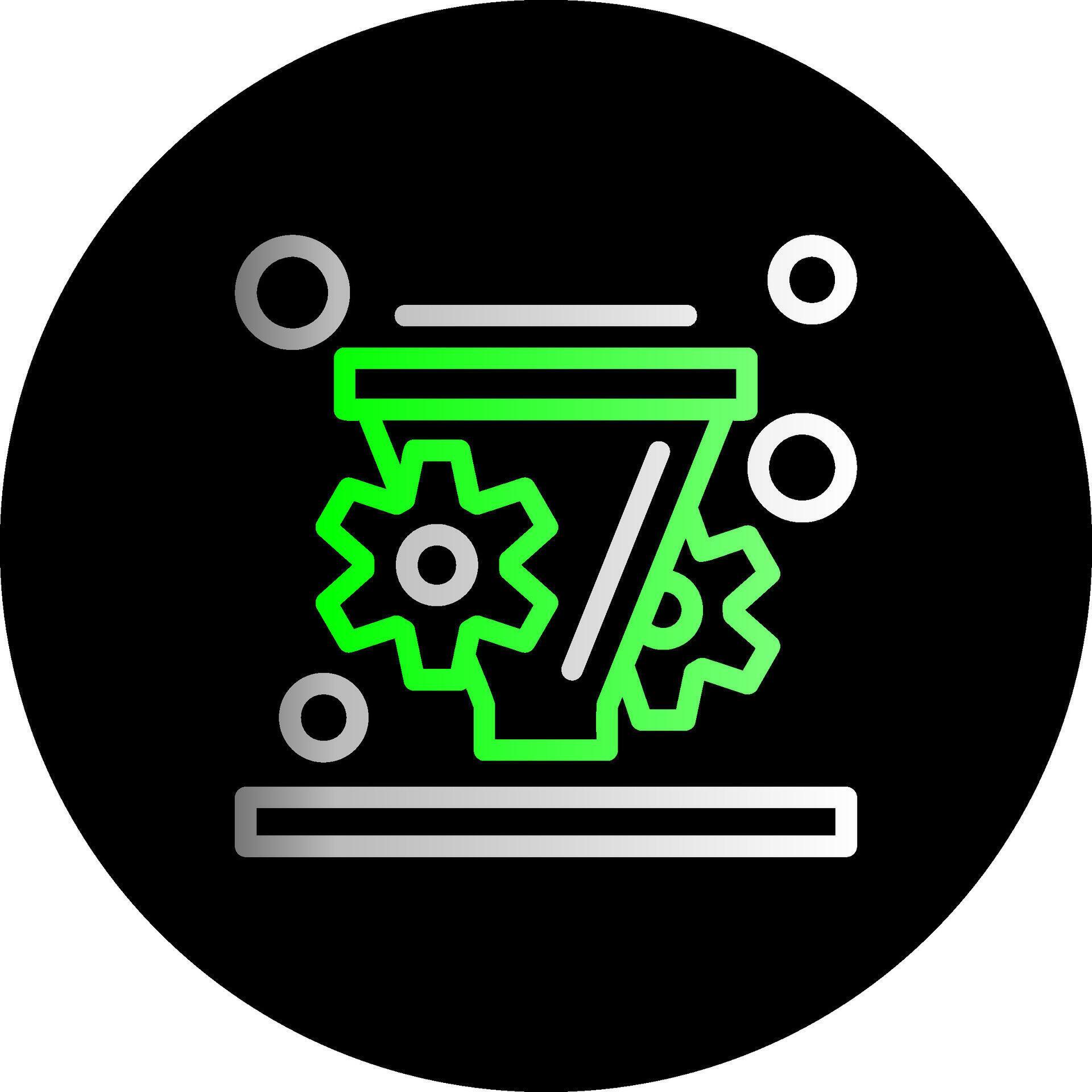 Conversion rate optimization Dual Gradient Circle Icon 39472024 Vector ...