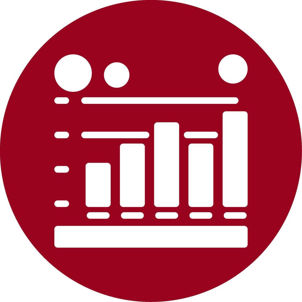 Session duration Glyph Circle Icon vector