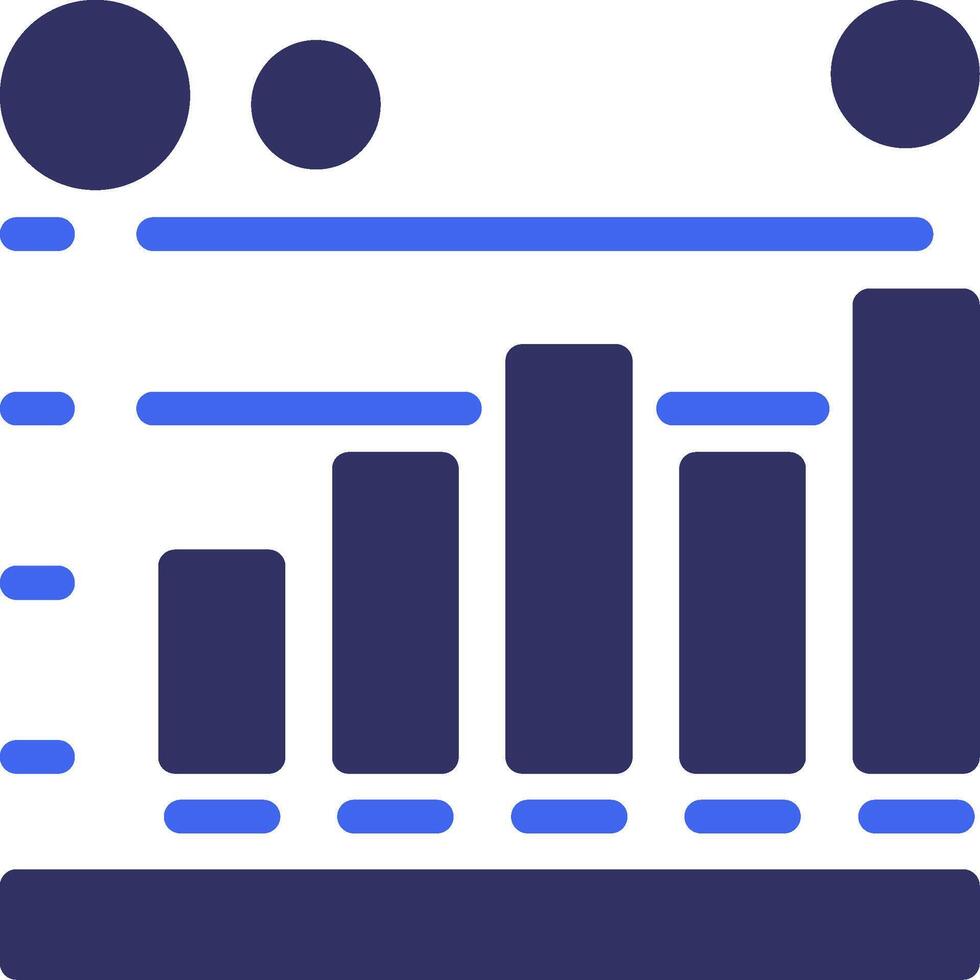 Session duration Solid Two Color Icon vector