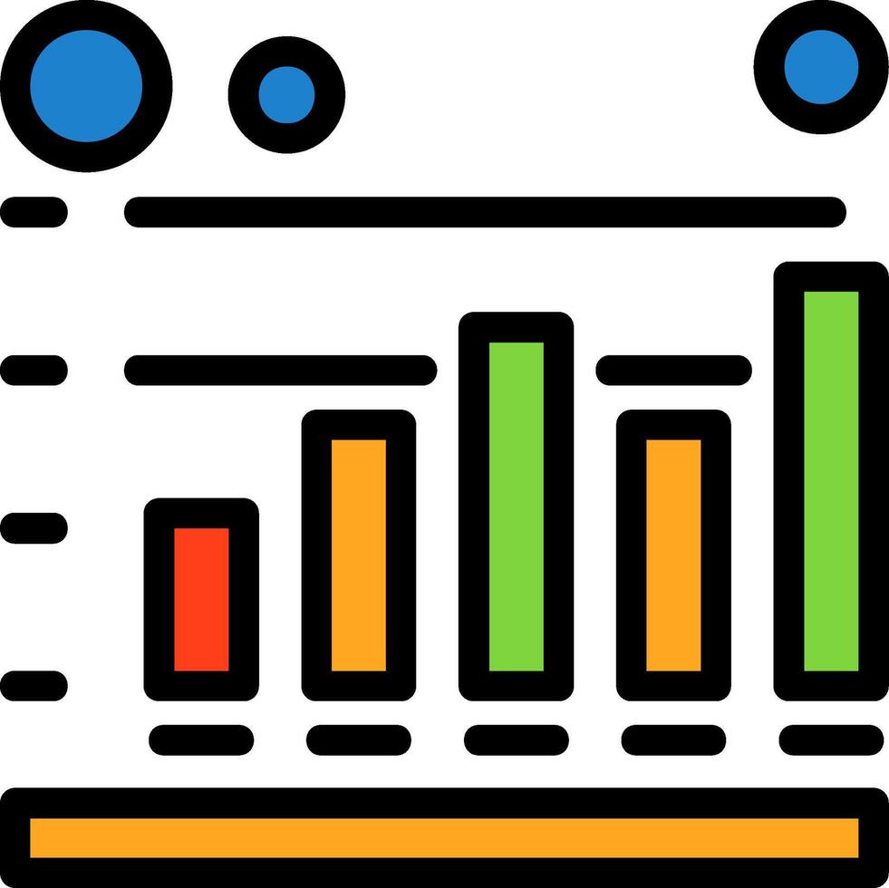 Session duration Line Filled Icon vector
