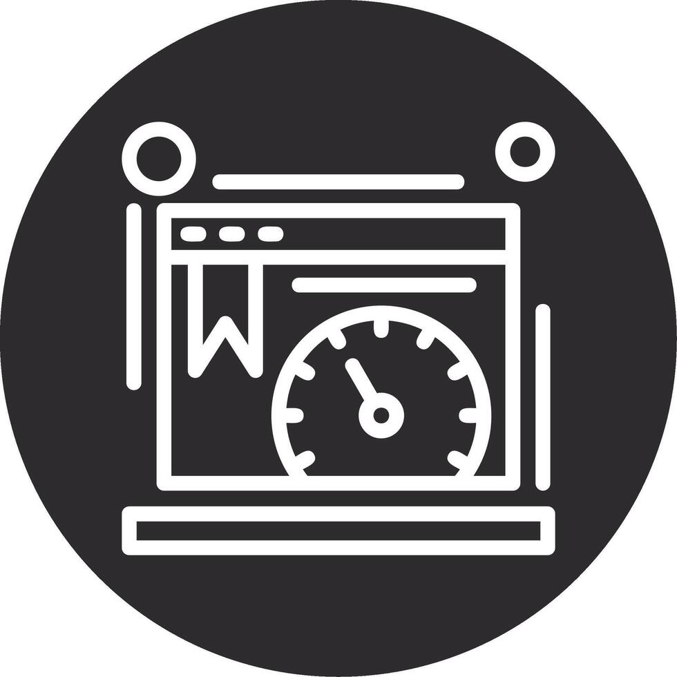 Quality score Inverted Icon vector