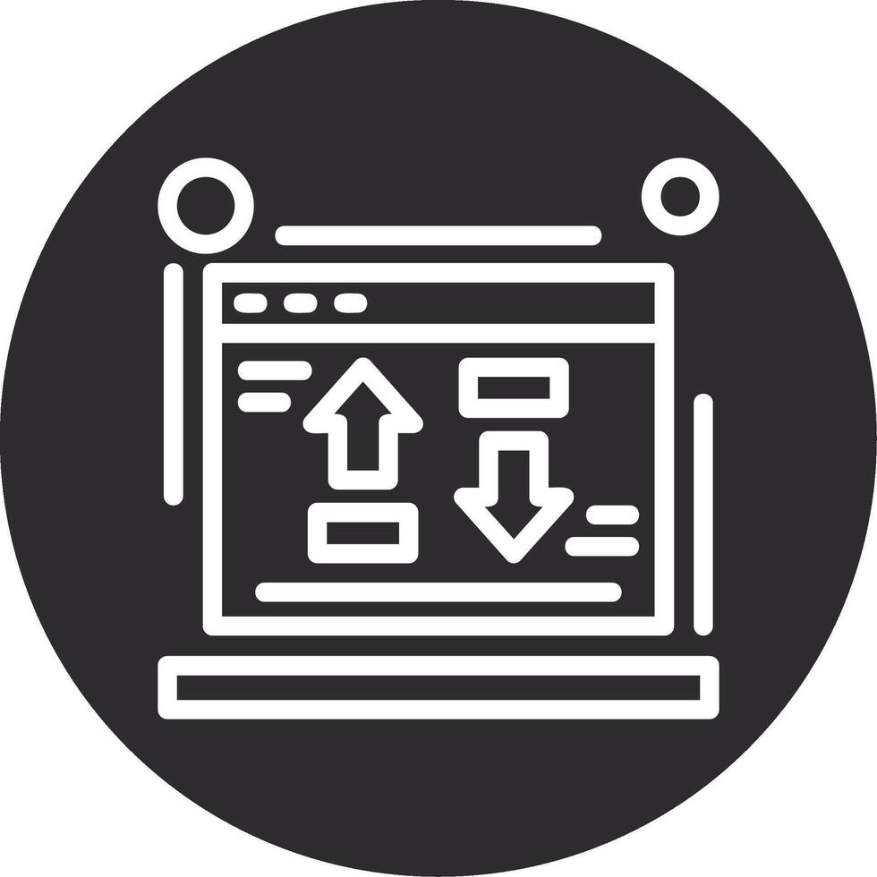 Cost per conversion Inverted Icon vector
