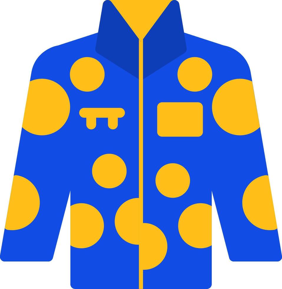 Uniform Flat Two Color Icon vector