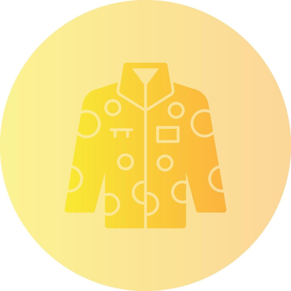 Uniform Gradient Circle Icon vector