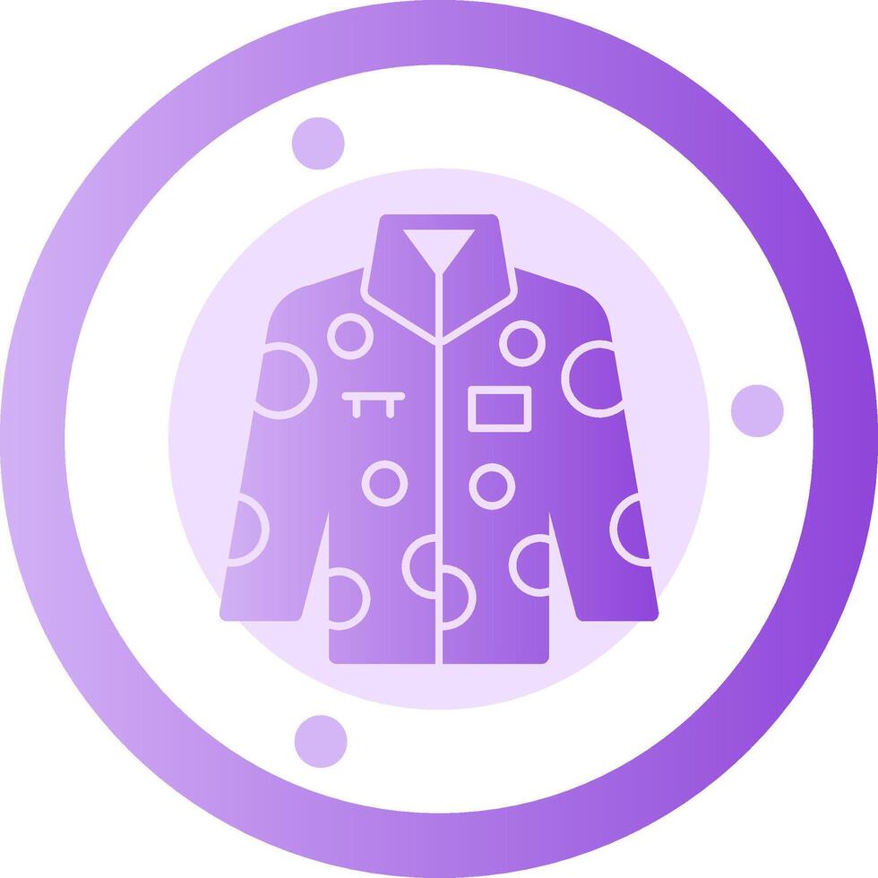 Uniform Glyph Gradient Icon vector
