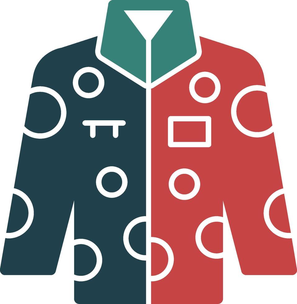 icono de dos colores de glifo uniforme vector