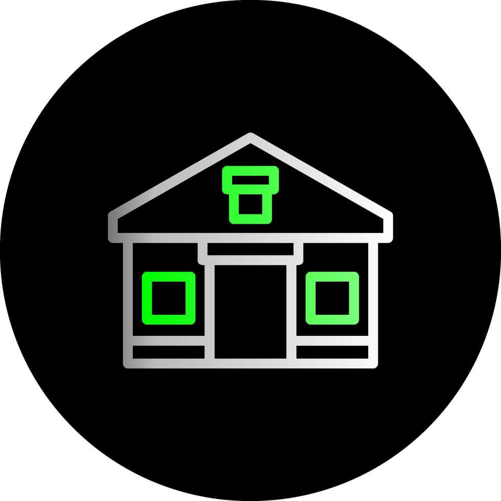 Tents Dual Gradient Circle Icon vector