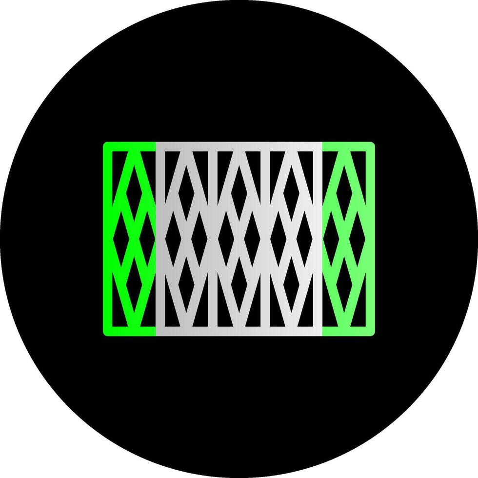 camuflaje red doble degradado circulo icono vector