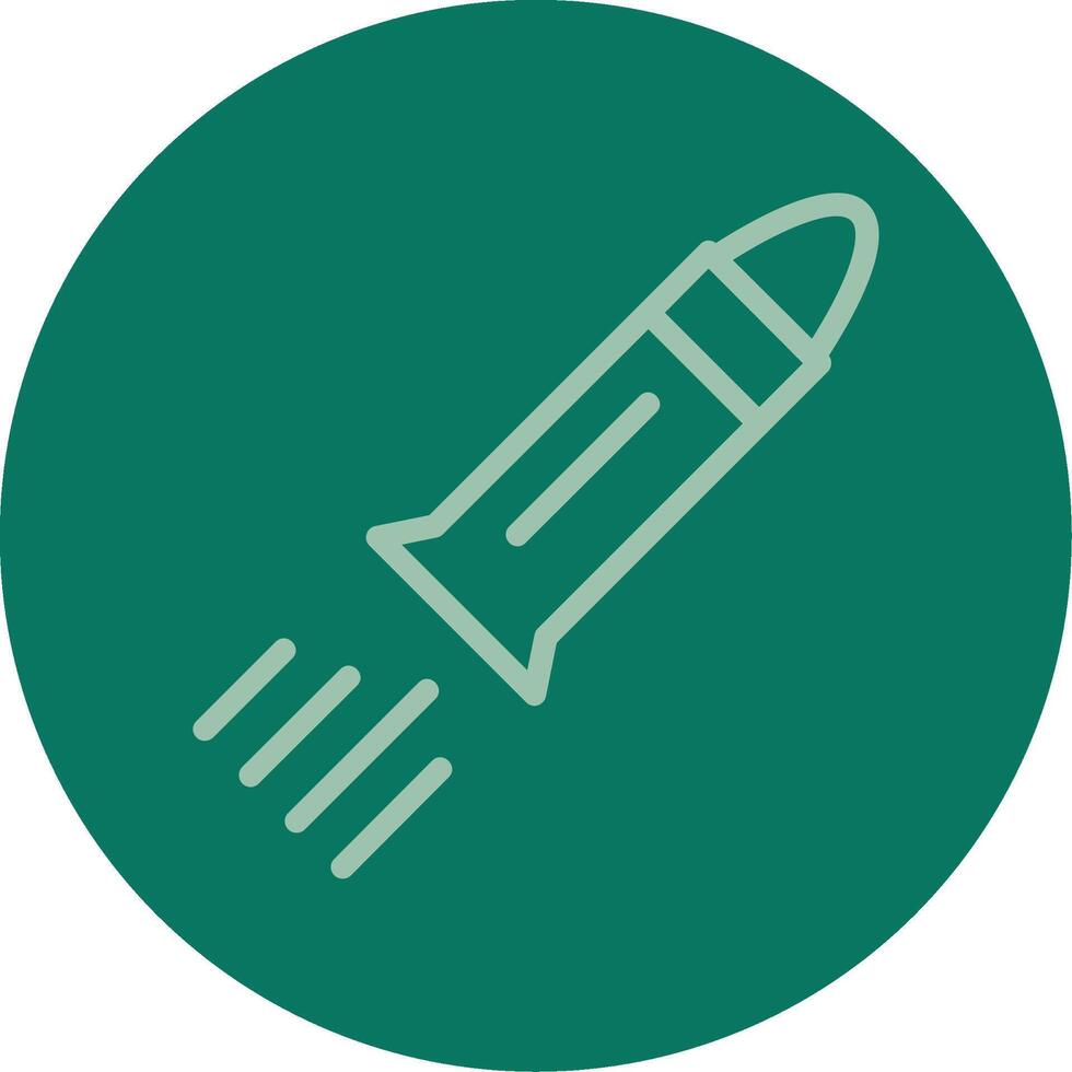 Bullet Line Multi color Icon vector