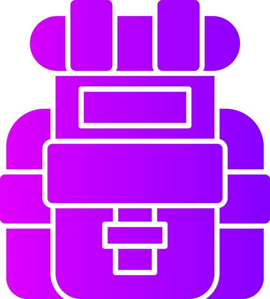 Backpack Solid Multi Gradient Icon 39474447 Vector Art at Vecteezy