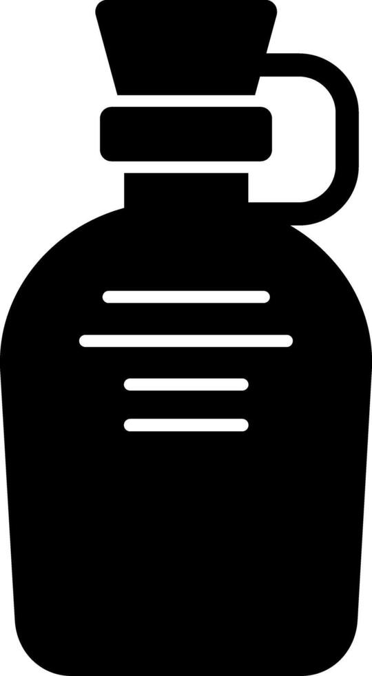 Canteen Glyph Icon vector