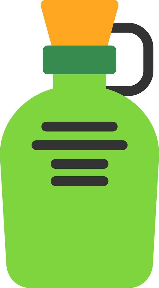 Canteen Flat Icon vector