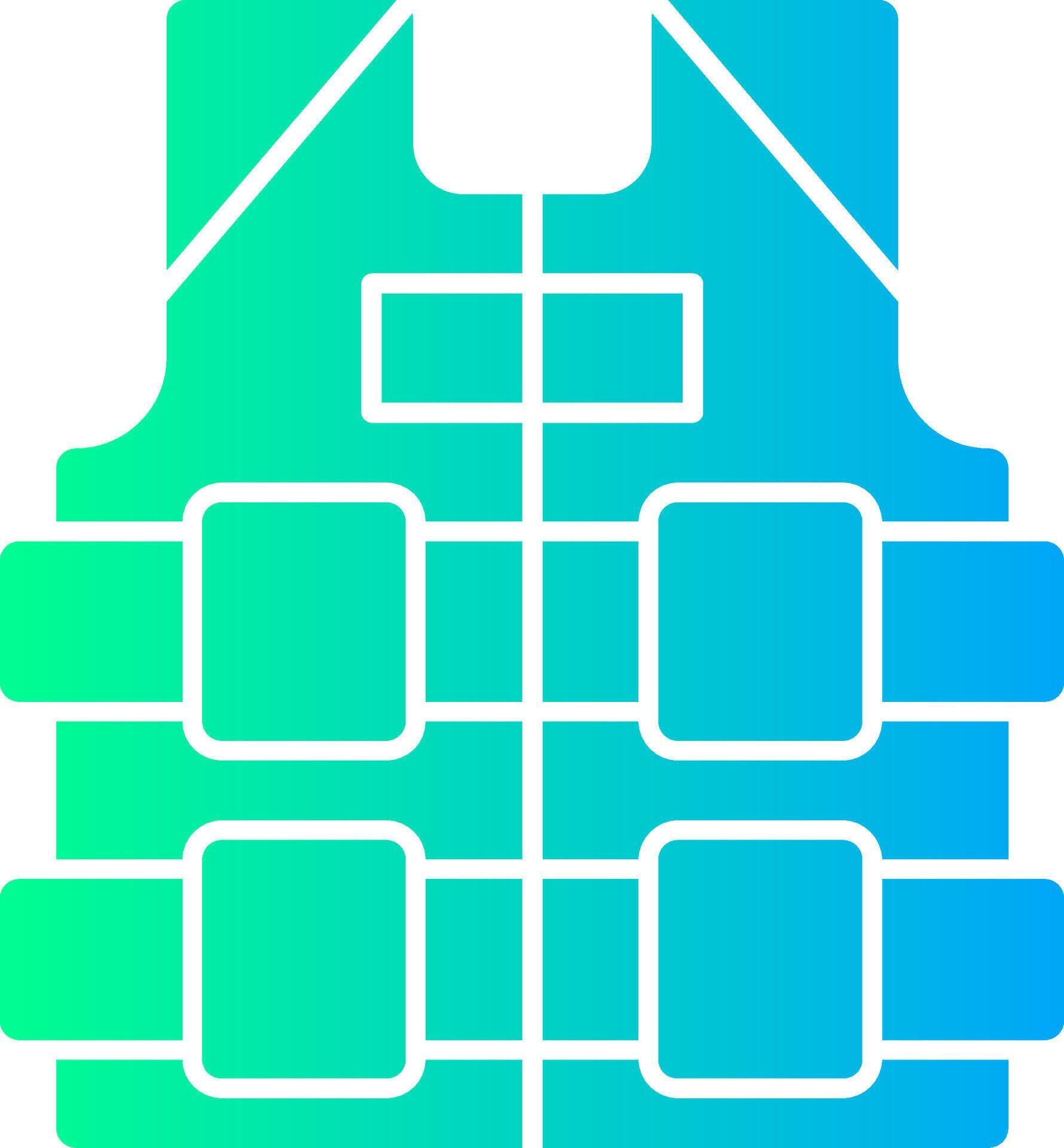 Bulletproof vest Solid Multi Gradient Icon 39474813 Vector Art at Vecteezy