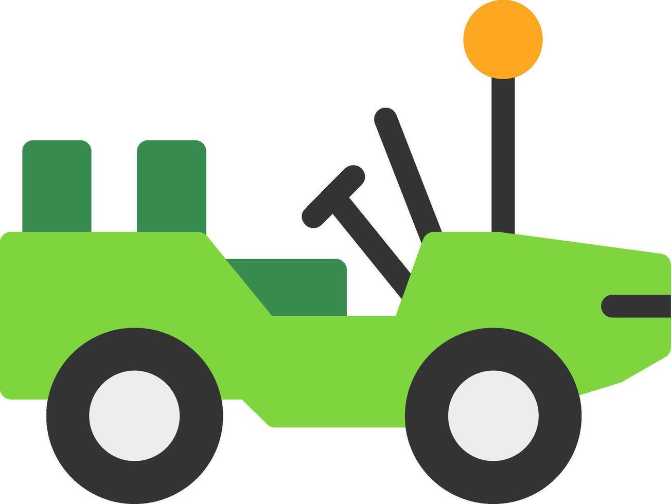 Jeep Flat Icon vector