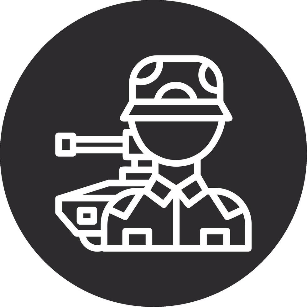 Tank commander Inverted Icon 39475437 Vector Art at Vecteezy