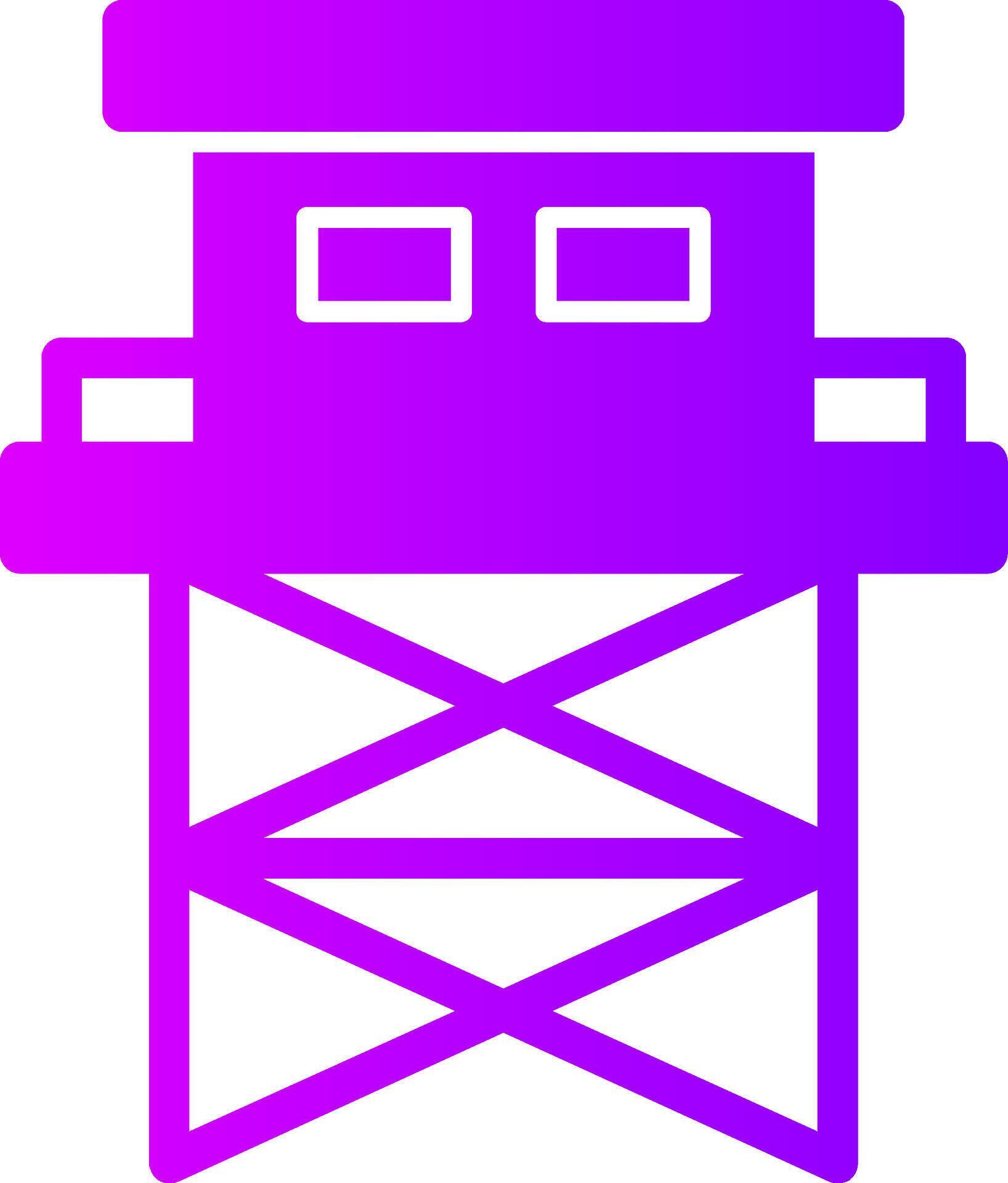 Watchtower Solid Multi Gradient Icon 39475671 Vector Art at Vecteezy