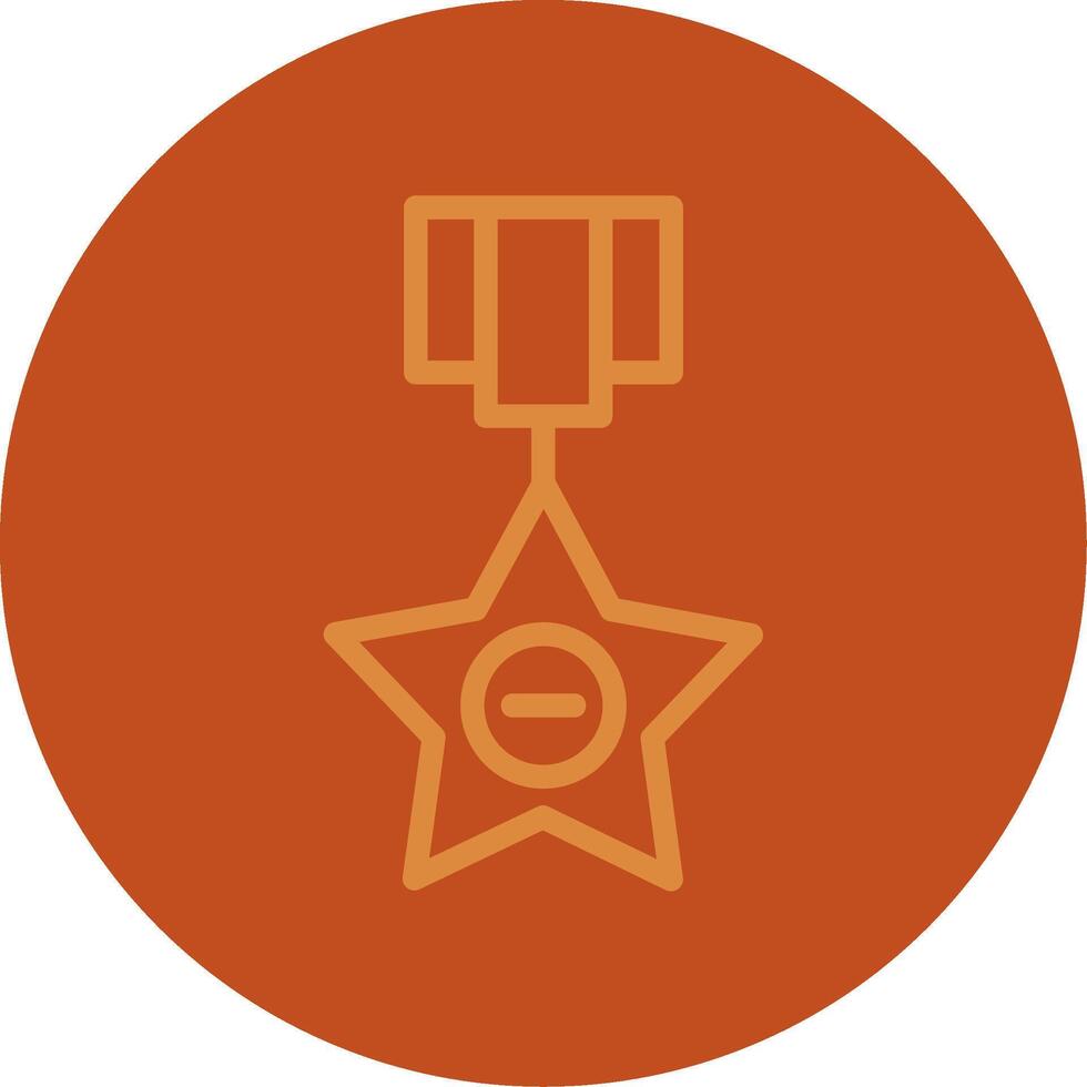 Silver Star Line Multi color Icon vector