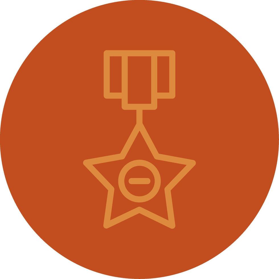 Silver Star Line Multi color Icon vector