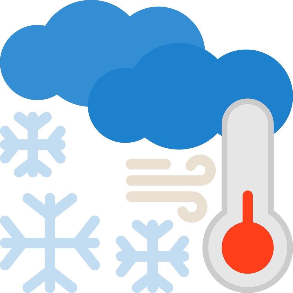 Frost Flat Icon vector