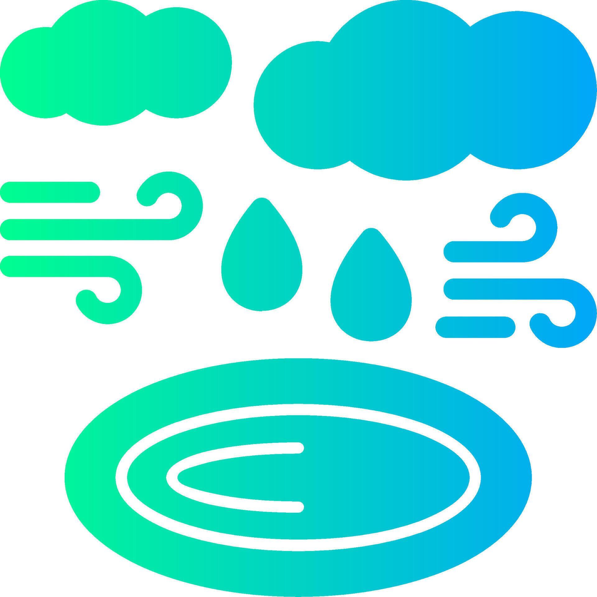 Puddle Solid Multi Gradient Icon 39478337 Vector Art at Vecteezy