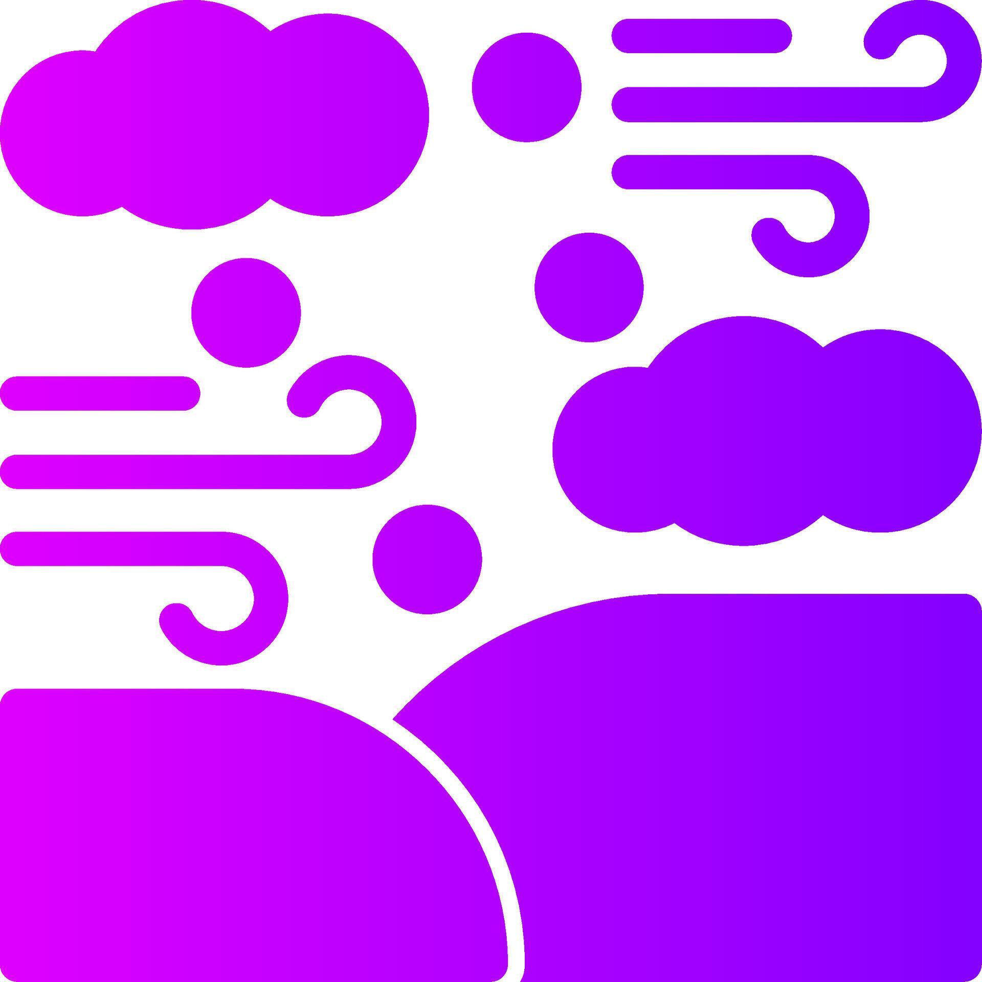 Sandstorm Solid Multi Gradient Icon 39478741 Vector Art at Vecteezy