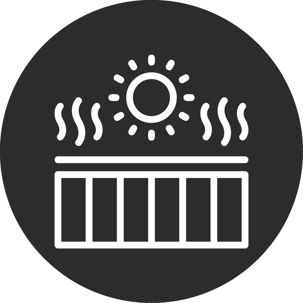 UV index Inverted Icon vector