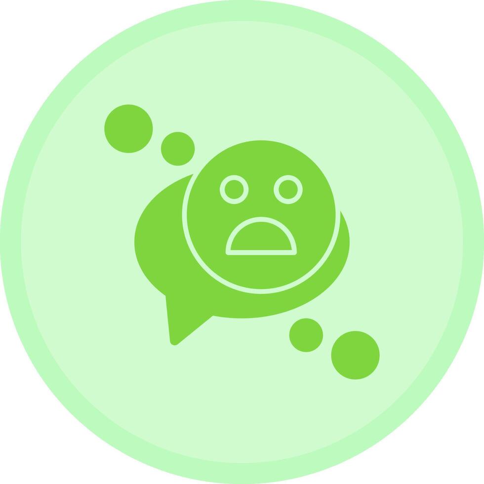 Emoji Multicolor Circle Icon vector