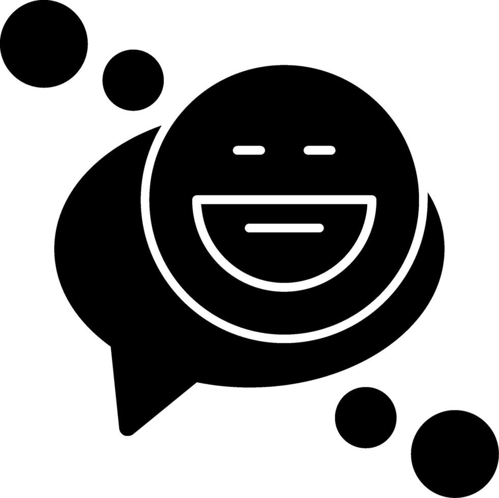 EmotGlyph Glyph IconGlyph Icon vector