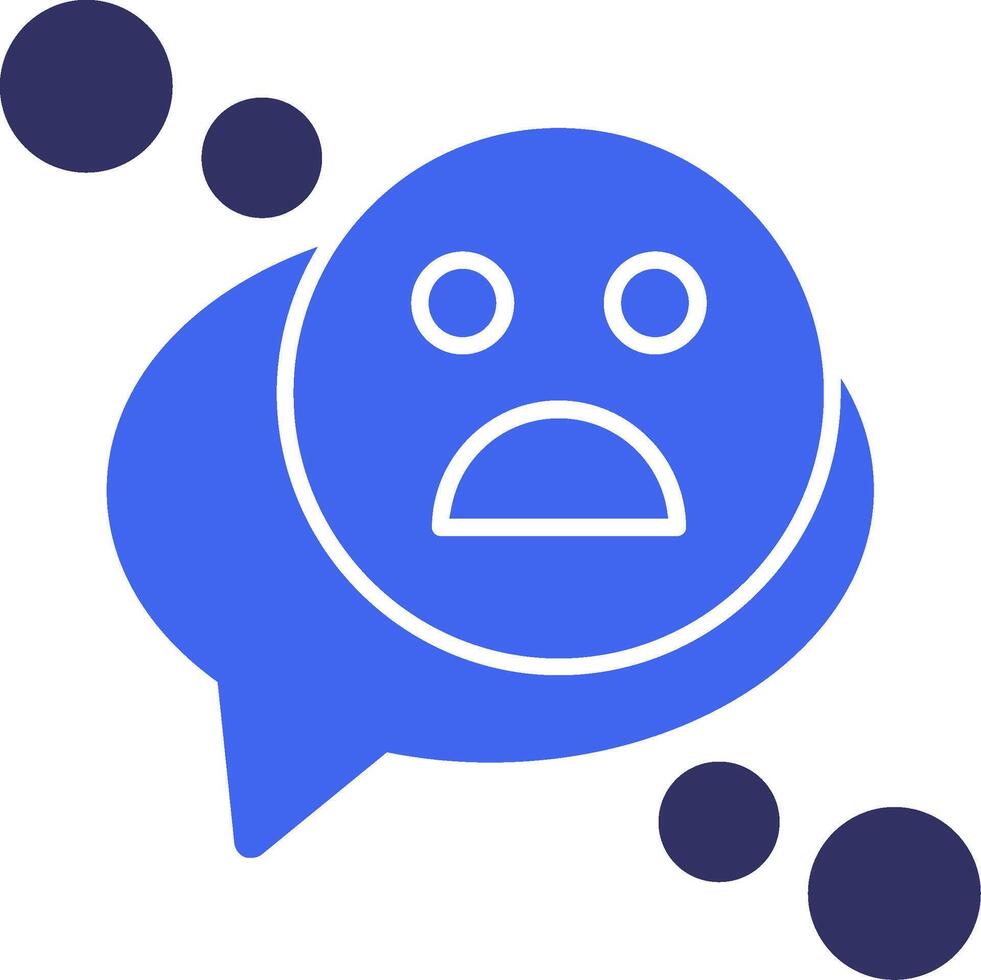 Emoji Solid Two Color Icon vector