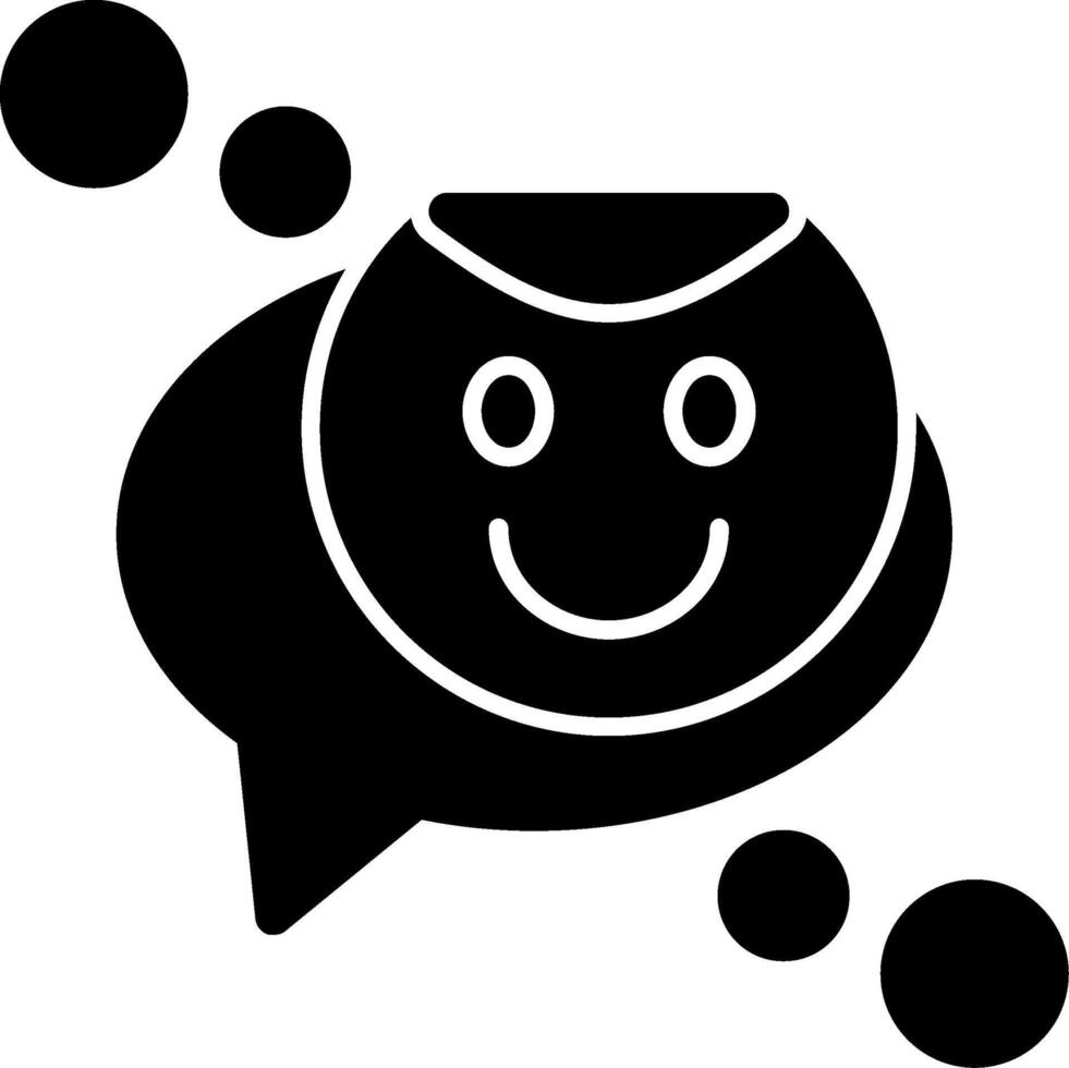 Sticker Glyph Icon vector