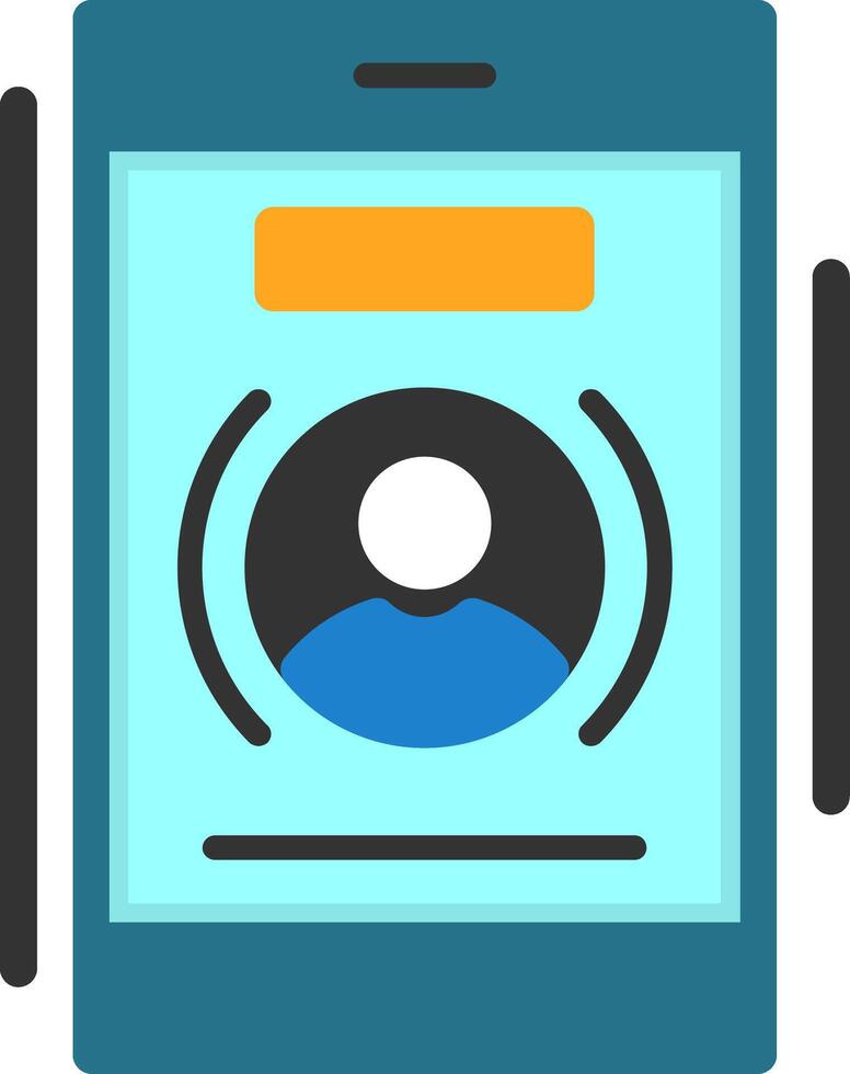 Phone call Flat Icon vector