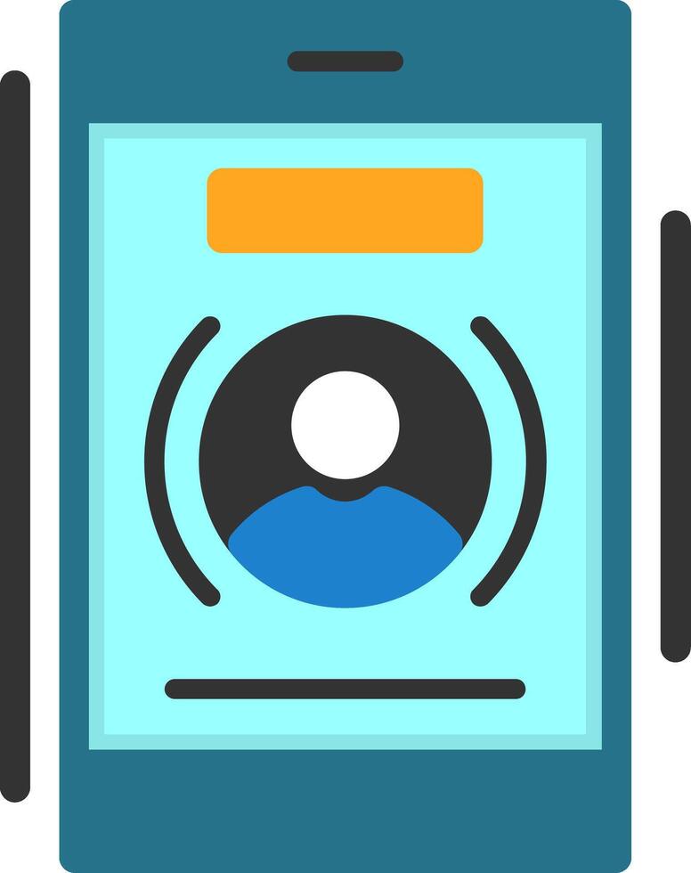 Phone call Flat Icon vector