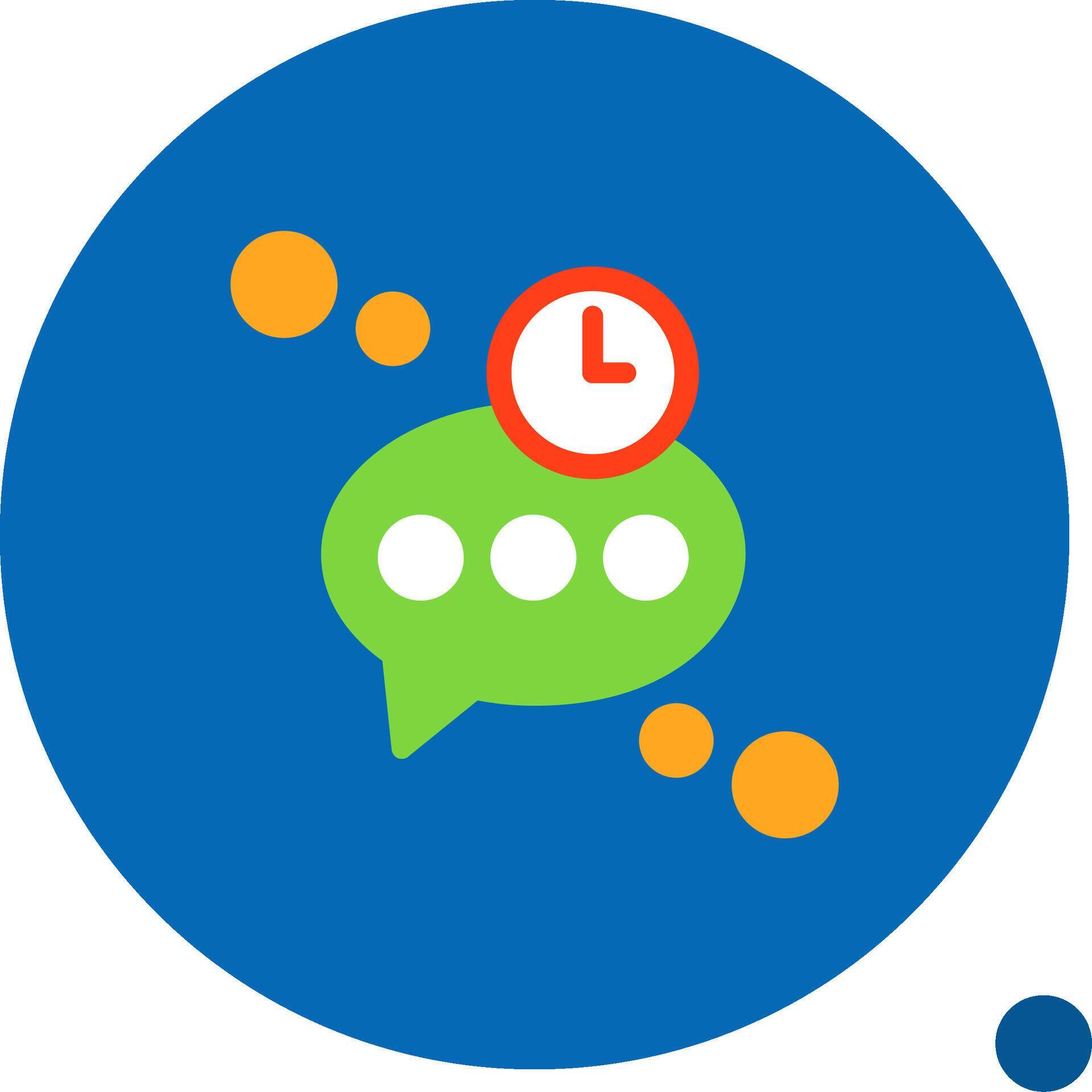Typing timeout Flat Shadow Icon 39482542 Vector Art at Vecteezy
