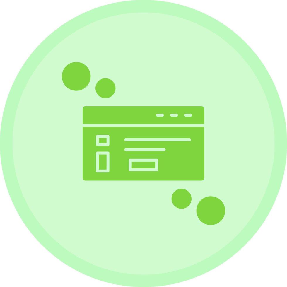Dialog box info Multicolor Circle Icon vector