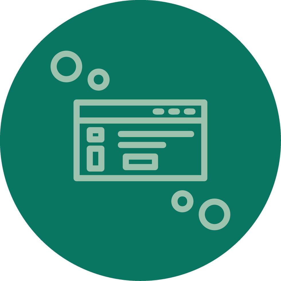 Dialog box info Line Multi color Icon vector