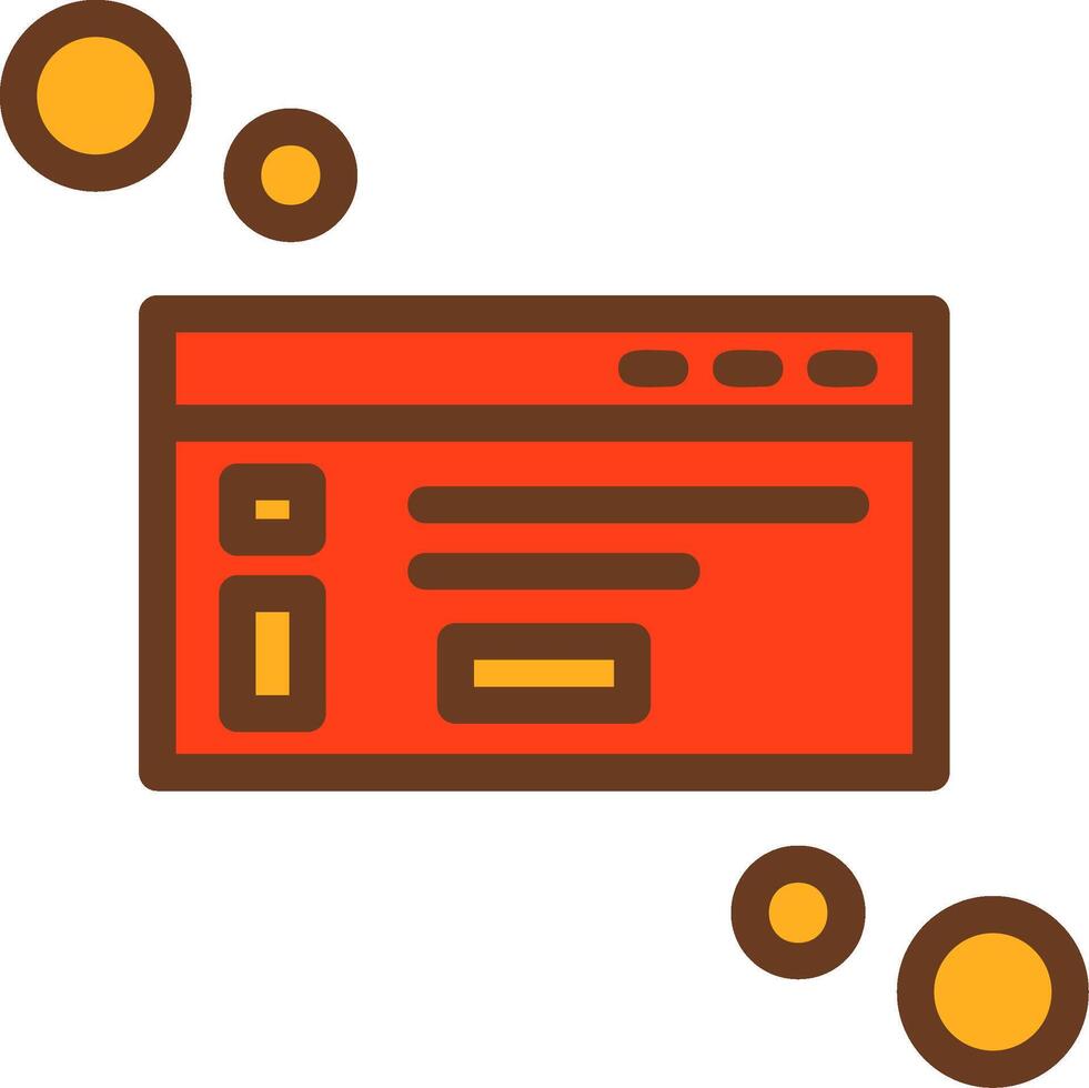 Dialog box info Filled Shadow Circle Icon vector