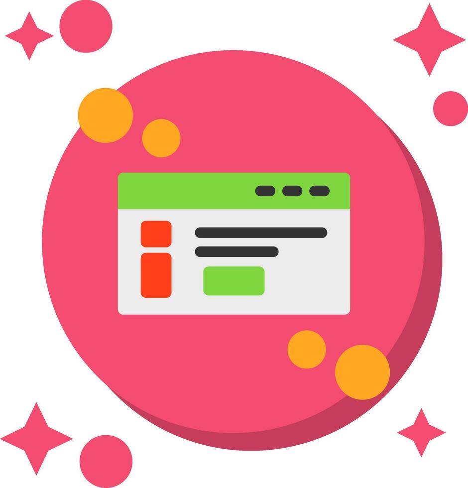 Dialog box info Tailed Color Icon vector