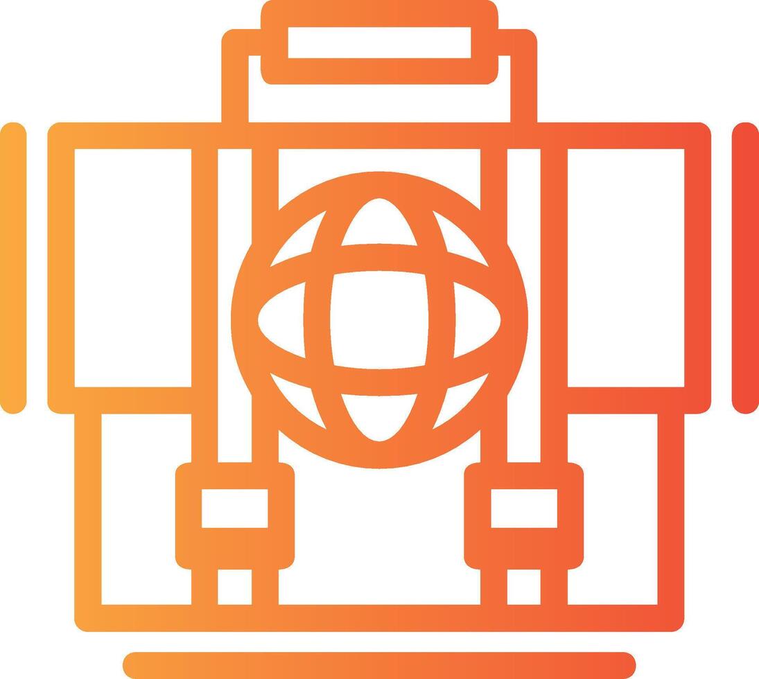 Global Linear Gradient Icon vector