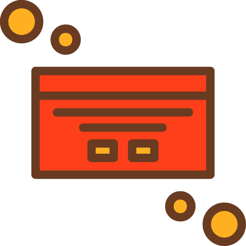 Dialog box customization Filled Shadow Circle Icon vector