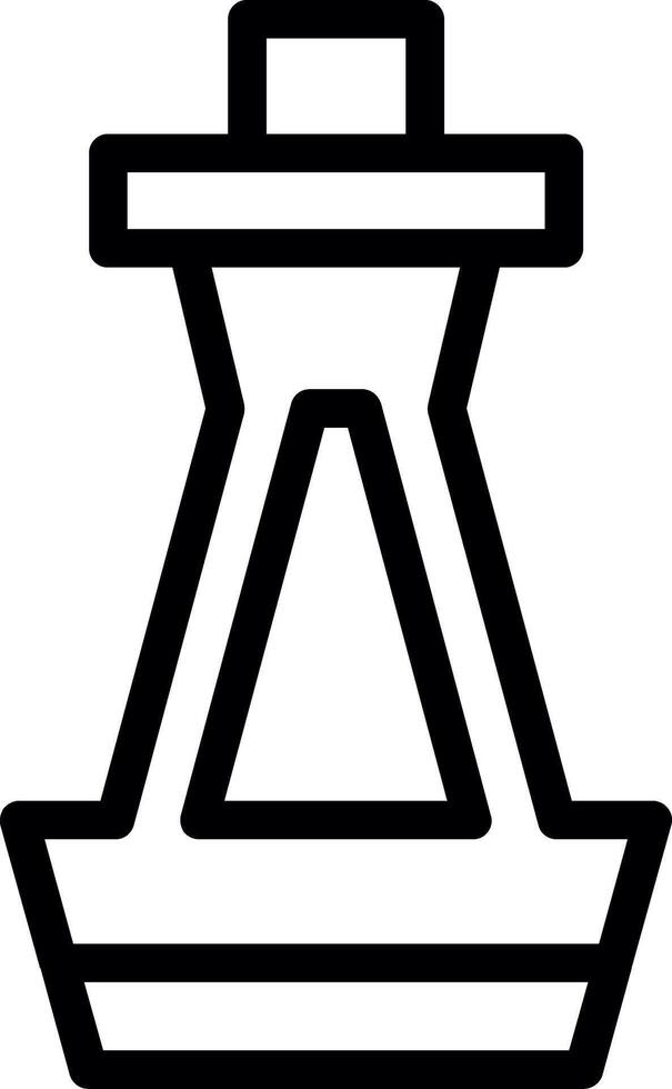 Buoy Line Icon vector