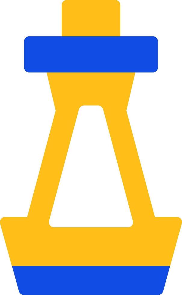 Buoy Flat Two Color Icon vector