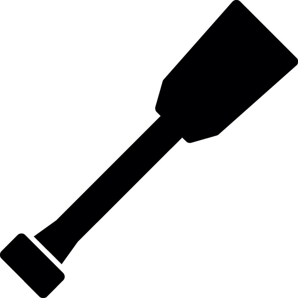 Paddle Glyph Icon vector