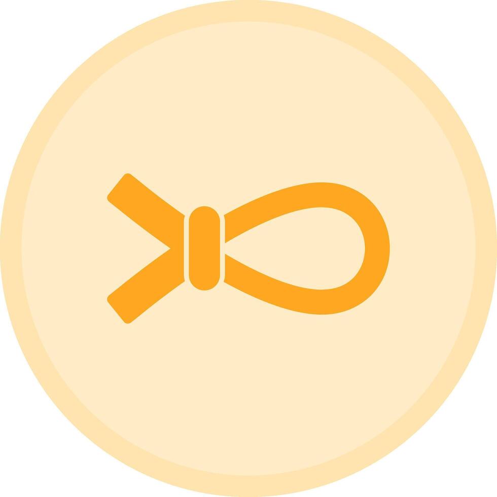 Nautical rope Multicolor Circle Icon vector